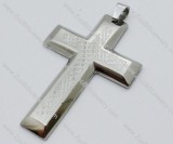 Stainless Steel Cross Pendant -JP050600