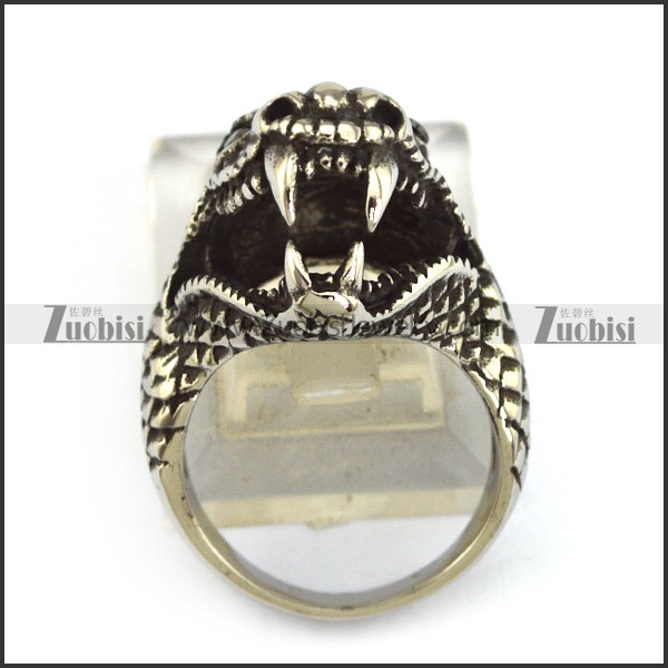 boa ring in stainless steel r001421