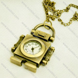Small Robot Pocket Watch call android -PW000328
