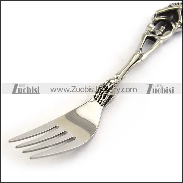 Stainless Steel Dinnerware Skull Fork a000049