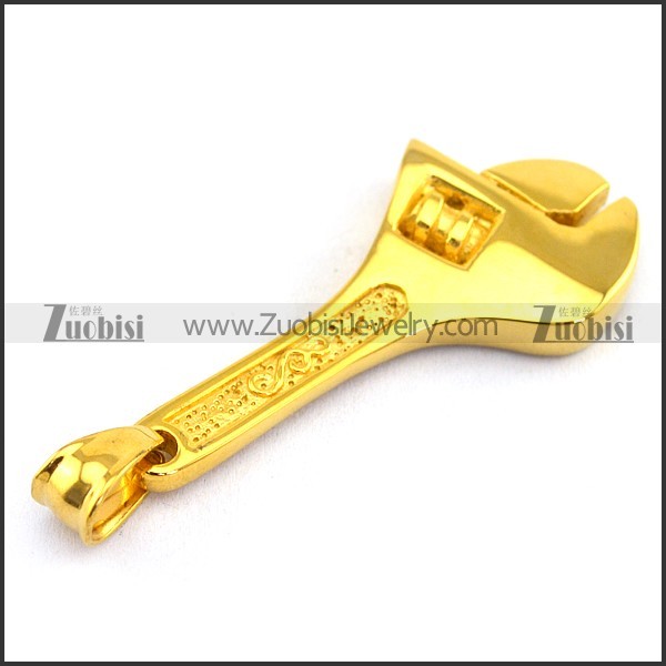 Stainless Steel Spanner Pendant p003375