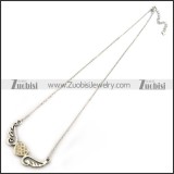 Flying Wings Heart Necklace Chain n001316