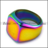 Shiny Colorful Physical Vapor Deposition Coated Ring r004042