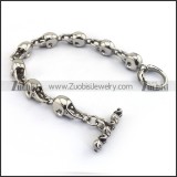23cm Skull Bracelet b004491