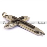 Stainless Steel Cross Pendant -JP050616