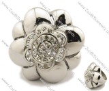 Stainless Steel  flower Ring -JR080008