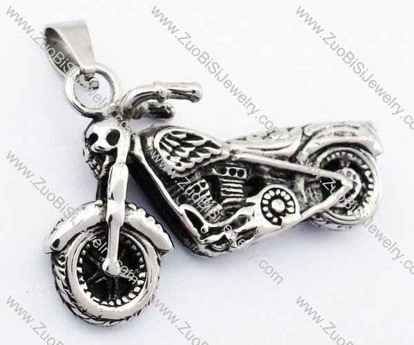 Stainless Steel Motorcycle Pendant-JP330063