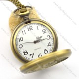 vintage brass feather pocket watches pw000405
