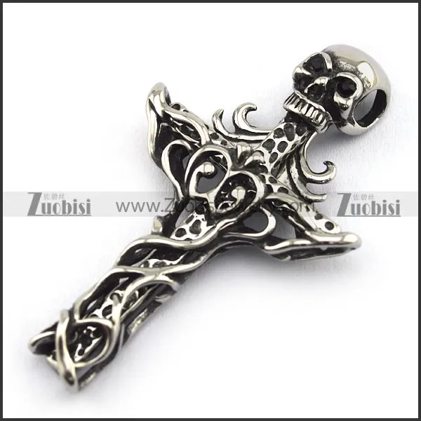 Stainless Steel Cross Pendant -p000764