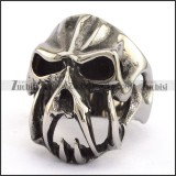 enjoyable oxidation-resisting steel Skull Rings for Motorcycle Bikers -r000833
