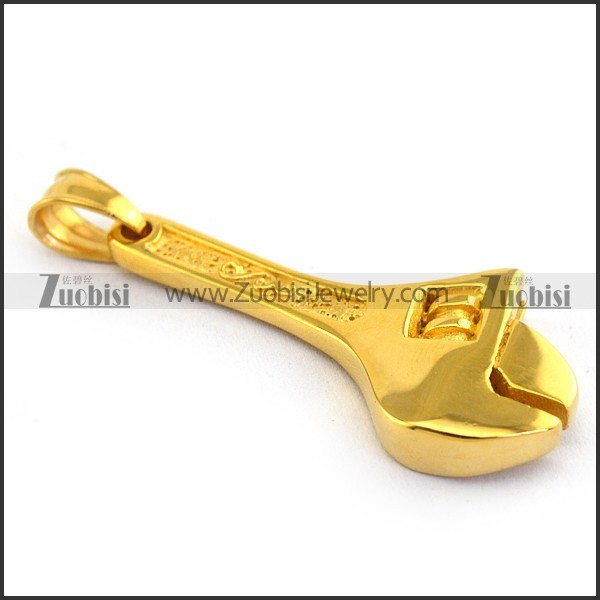 Stainless Steel Spanner Pendant p003375