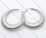 Slender Stainless Steel earring - JE050077