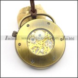 Antique Mechanical Pocket Watch with chain -pw000387
