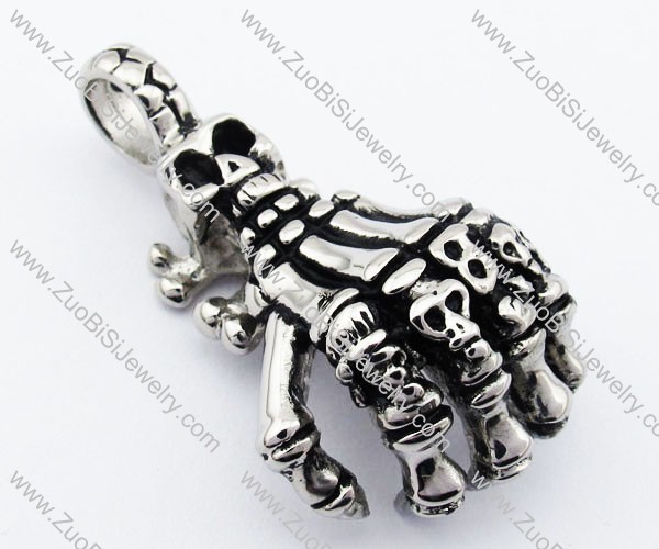 Horrible Stainless Steel knuckle Pendant -JP330054