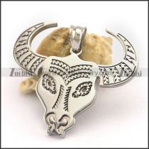 Stainless Steel Cattle Pendant p003251