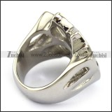 Shiny Polishing Skull Ring r003665