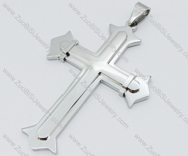 Stainless Steel Cross Pendant -JP050612