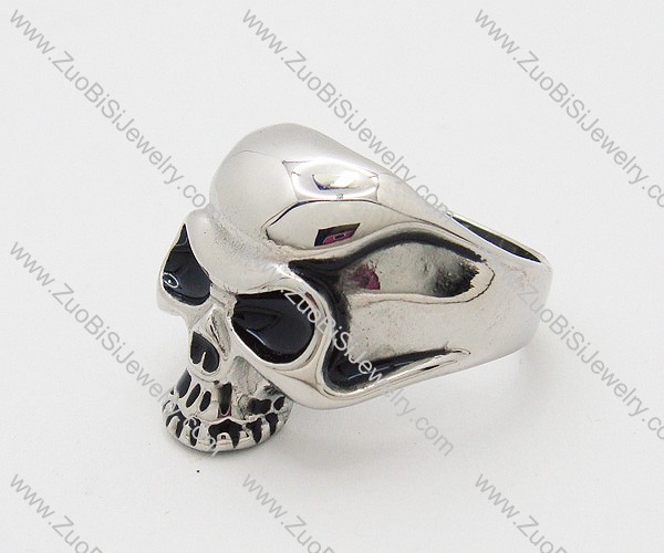 Stainless Steel Skull Men Ring - JR090215