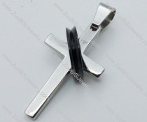 Stainless Steel Cross Pendant -JP050627