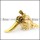 Stainless Steel Horn in Golden Plating p005515