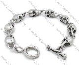 Stainless Steel Skull Bracelet -JB010007