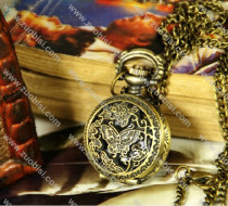 Vintage Butterfly Pocket Watch Chain - PW000050