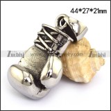 44mm Solid Stainless Steel Mitten Pendant p003309