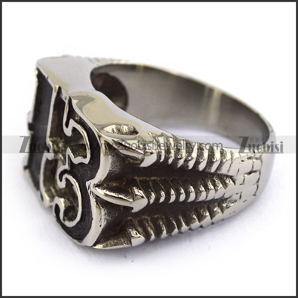 Black 13 Biker Ring r003667