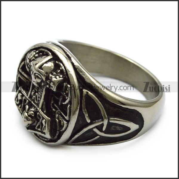 stainless steel casting thor hammer ring for viking r005242