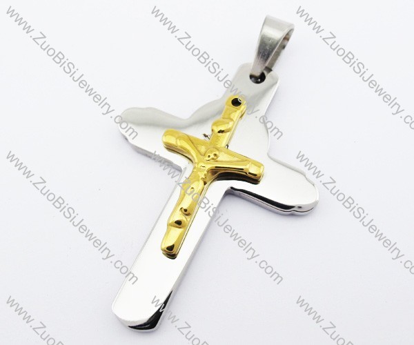 Stainless Steel Cross pendant - JP380006