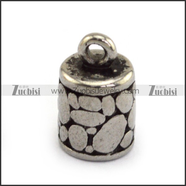 stainless steel casting end cap for round braided leather cord a000271