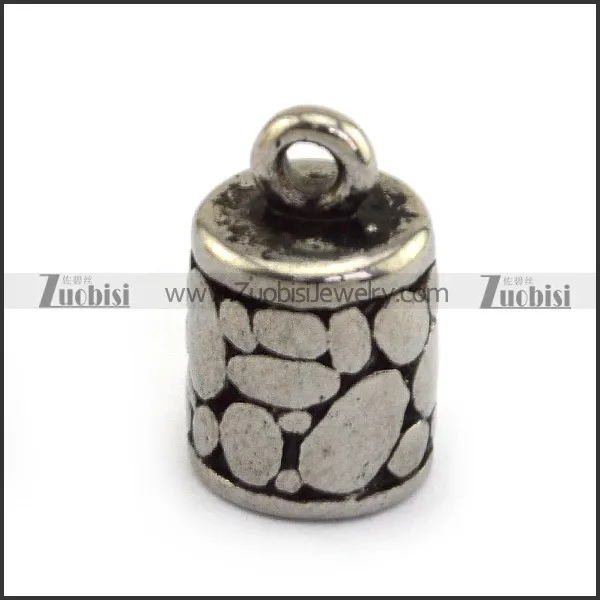 stainless steel casting end cap for round braided leather cord a000271
