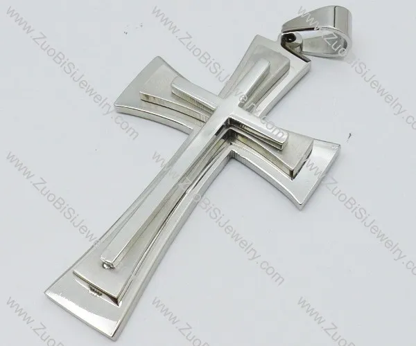 Stainless Steel Cross Pendant -JP050596