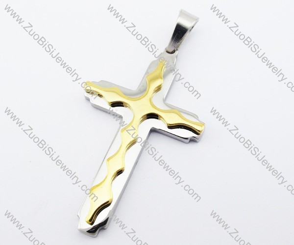 Stainless Steel Cross pendant - JP380012