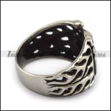 Lucky Ring in Stainless Steel to Bring you Luck -JR350250