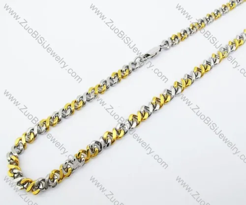 Stainless Steel necklace -JN100053
