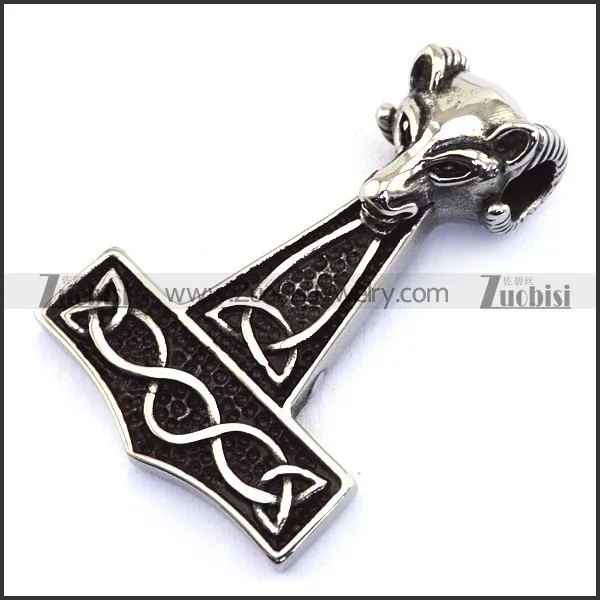 51MM Long Hammer Pendant p002963