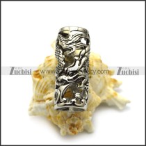 Stainless Steel China Dragon Beads for Beard a000521