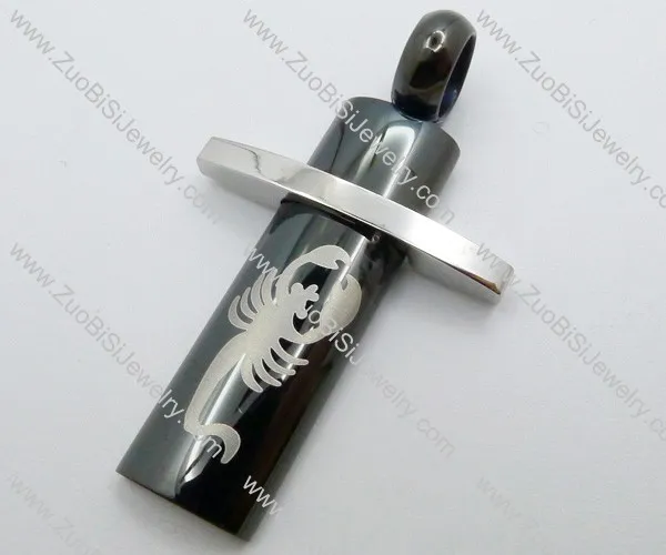 Stainless Steel Cross Pendant -JP050579