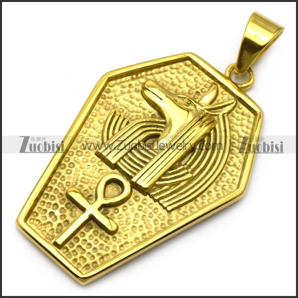 Gold Plated Egypte Pendant p006731