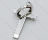 Stainless Steel Cross Pendant -JP050619