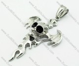 Stainless Steel Skull Pendant -JP140085