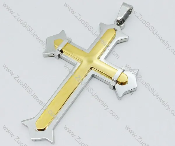 Stainless Steel Cross Pendant -JP050611