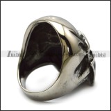 Skull Ring with Germany Flag Tone r005138