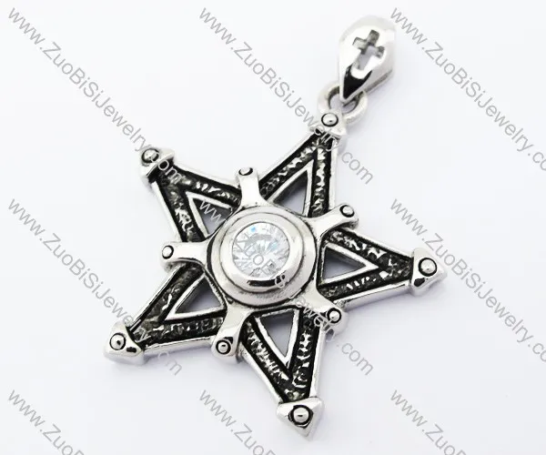 Stainless Steel Star Pendant - JP170231