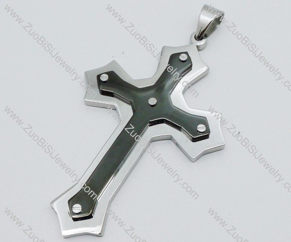 Stainless Steel Cross Pendant -JP050639