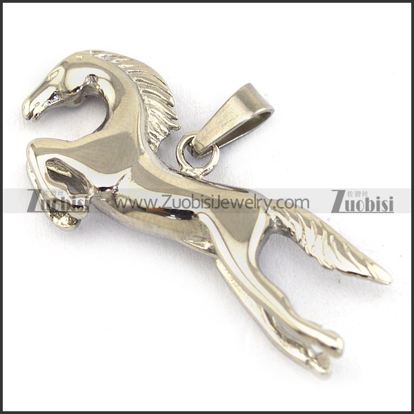 Stainless Steel Horse Pendant p003370