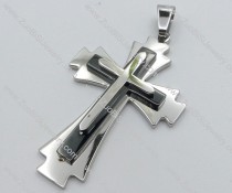 Stainless Steel Cross Pendant -JP050509
