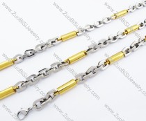 Stainless Steel jewelry set -JS100034