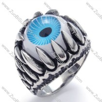Unique Big Stainless Steel Eye Ball Ring with punk style -JR350185
